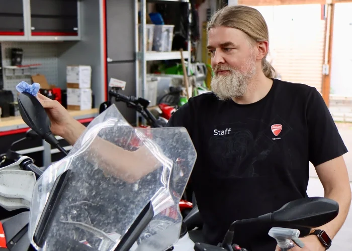 Einblicke in die Werkstatt von Niederrhein Moto in Geldern