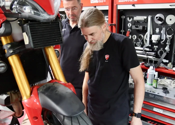 Einblicke in die Werkstatt von Niederrhein Moto in Geldern