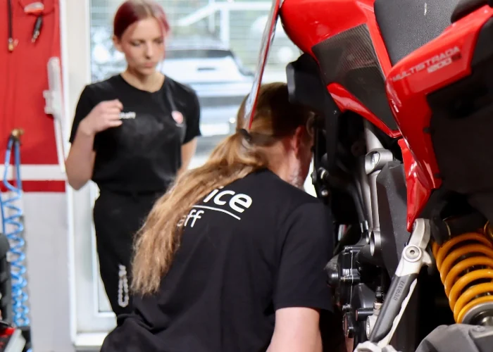 Einblicke in die Werkstatt von Niederrhein Moto in Geldern