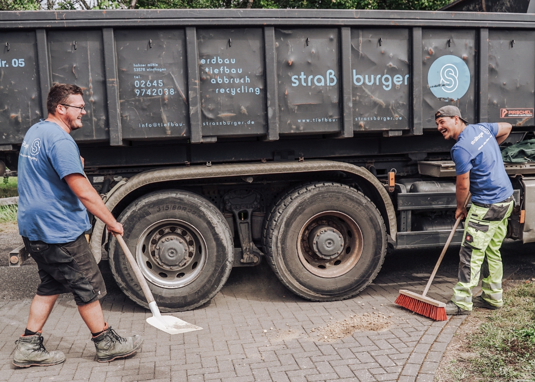 Einblicke bei Tiefbau Straßburger