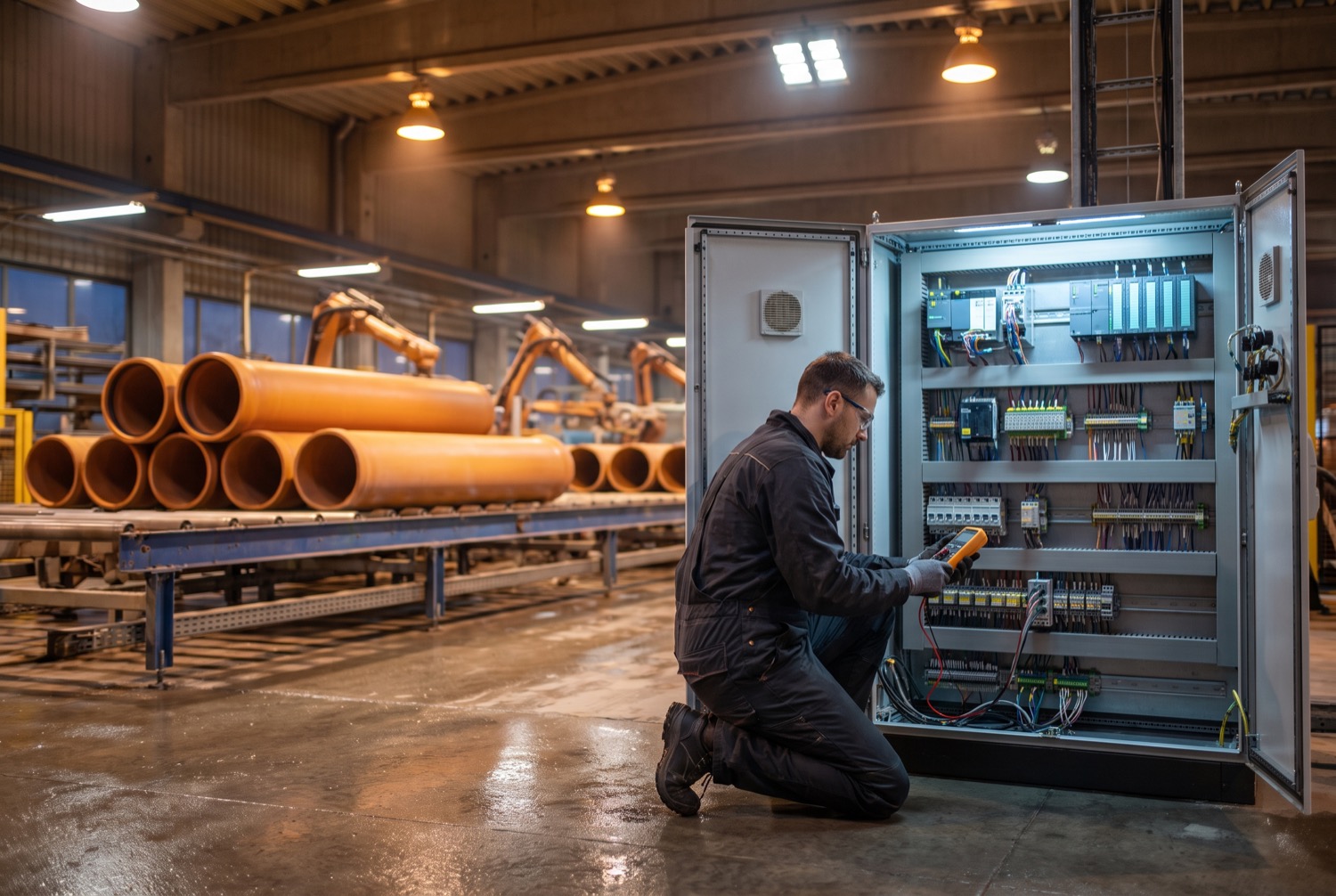 Elektrische Instandhaltung bei Wienerberger Infra
